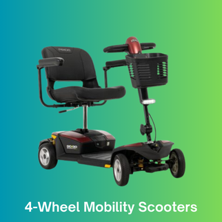 4-Wheel Mobility Scooters