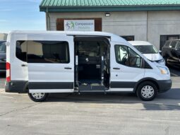 2017 Ford Transit T350 Medium Roof | Wheelchair Accessible Conversion Ricon Clearway Wheelchair Lift full